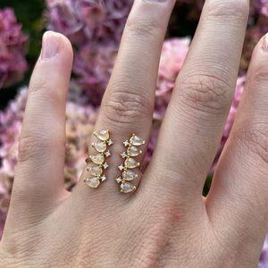 Anthropologie crystal ring